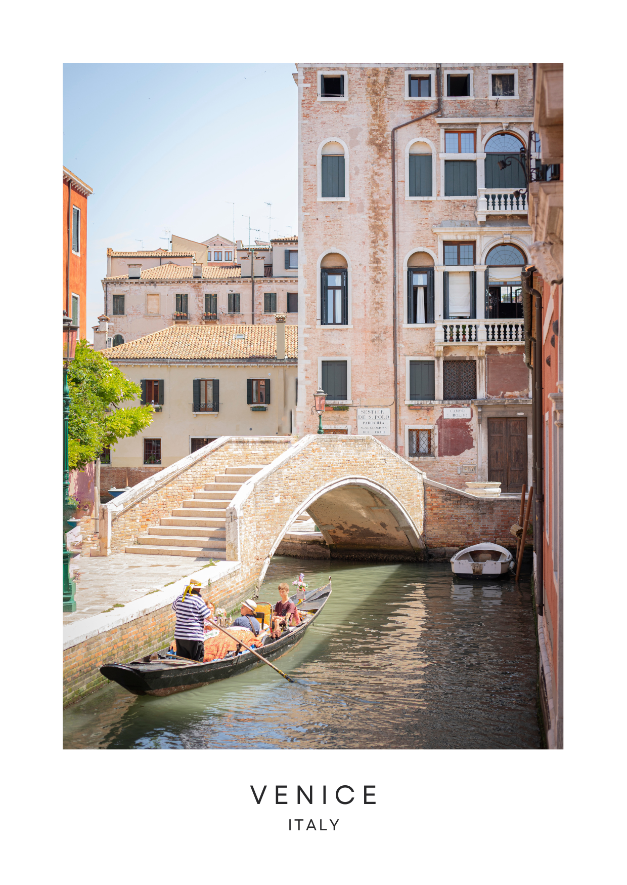 Set of 5 Venice Postcards