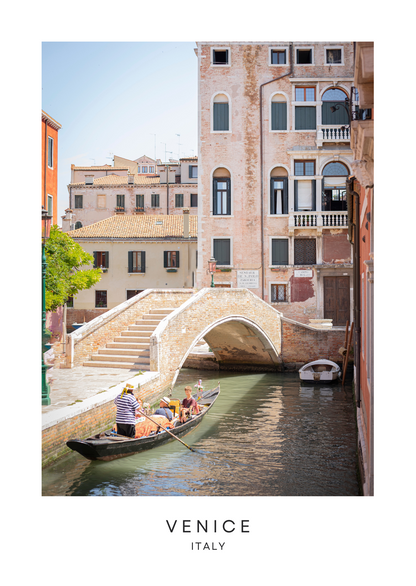 Set of 5 Venice Postcards