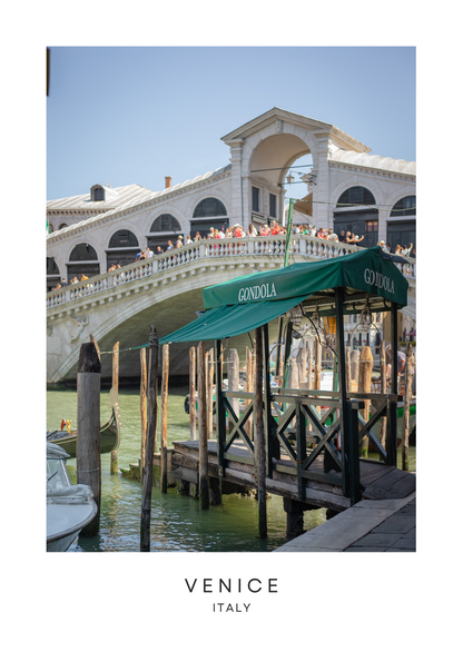 Set of 5 Venice Postcards